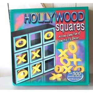 VTG NIB 1999 Hollywood Squares Board Game Parker Brothers New Hasbro USA